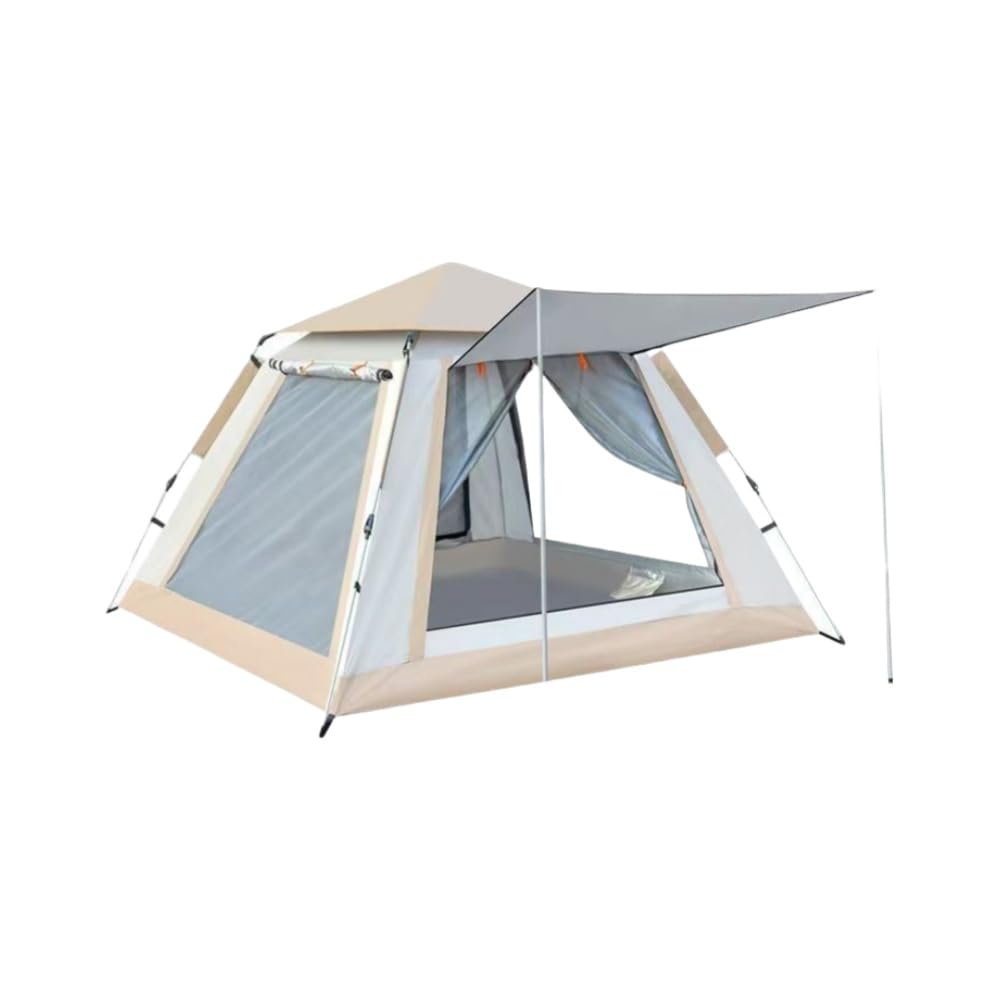 Vollebo全自動ビーチテントアウトドア 大型テ ント 屋外 クイックオープニング キャンプ 床から天井までの窓 オックスフォード防水 軽量 折りたたみテ ント セットアップ簡単 [並行輸入品]