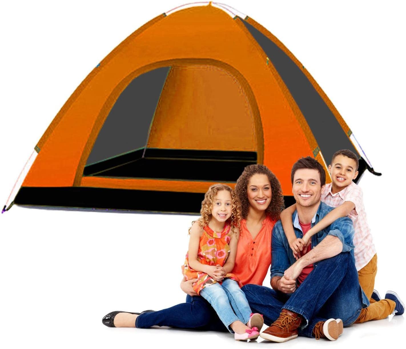 インスタント自動テント | 自動2人用テント,超軽量ドームテント、キャンプ旅行用の4シーズン防水＆防風キャンプテント